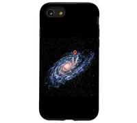 You Are Here Galaxy Map Universe Pin Milky Way Location Case for iPhone SE (2020) / 7/8