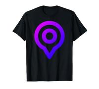 You are Here GPS Pin Travel Location Value Graphic T-Shirt