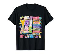 You are Kind Brave Smart Helpful Educator Student Cute Retro T-Shirt