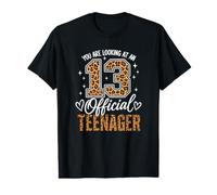 You are Looking At an Official Teenager Girl 13th Birthday Value Graphic T-Shirt