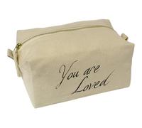 'You are Loved' Canvas Wash Bag/Makeup Case (CS00043446)