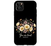 You Are Loved Romans 5:8 Christian Floral Faith Religious Case for iPhone 11 Pro Max