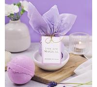You are Magical - BlackBerry Bath Bomb | Large 180g Vegan Plastic-Free Bath Bomb Handmade in The UK | Fruity Self-Care Gift for Birthdays, Wellness Hampers & Relaxing Home Spa