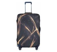 You are magical Decorative Luggage Cover with Hidden Zipper, Anti-Scratch and Dustproof, white, M