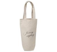 'You Are My Everything' Cotton Wine Bottle Gift/Travel Bag (BL00040711)