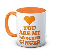 You are My Favourite Ginger - Funny Orange Ceramic Coffee Mug