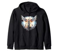 You are my guardian angel and watch over me Zip Hoodie