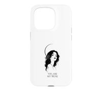 You Are My Muse Gothic Woman Rose Romantic Dark Art Case for iPhone 15 Pro
