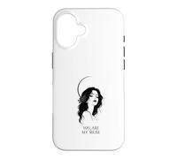 You Are My Muse Gothic Woman Rose Romantic Dark Art Case for iPhone 16