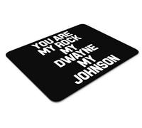 You Are My Rock My Dwayne My Johnson Funny Mousemat Office Rectangle Mouse Mat Funny Desk Mousepad Computer PC Mouse Pad