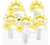 You are My Sunshine - Baby Shower or Birthday Party Centerpiece Sticks - Table Toppers - Set of 15