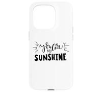 You Are My Sunshine Quote Wall Decor For Mother's Day Case for iPhone 15 Pro