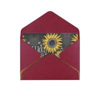 You Are My Sunshine Sunflower Greetings Romantic Card With Envelopes, Send To A Close Friend,Phnom Penh Pearl Paper Greeting Card