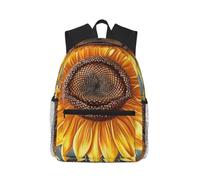 You Are My Sunshine Sunflower School Backpack with Laptop Compartment | Lightweight Travel Backpack Oxford Cloth School Bag For Students Travel Work Daily Commute