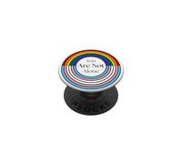 You Are Not Alone LGBTQ+ Rainbow & Trans Pride Design PopSockets Adhesive PopGrip