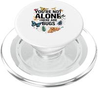 you are not alone there are bugs Insects Entomologist Lover PopSockets PopGrip for MagSafe