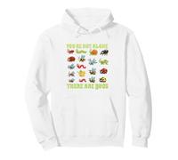 you are not alone there are bugs Insects Entomologist Lover Pullover Hoodie