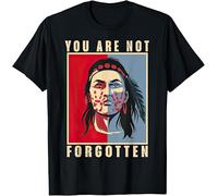 You are Not Forgotten Native American Kids Womens Mens T Shirt XL Black