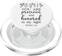 You are Precious Honored in My Sight Isaiah 43:4 Bible Verse PopSockets PopGrip for MagSafe