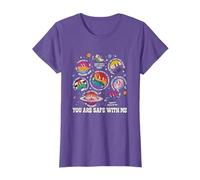 You Are Safe With Me Safe Space Universe LGBTQ Pride Ally T-Shirt