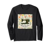 You Are Sew Perfect floral antique sewing machine Long Sleeve T-Shirt