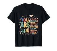 You are Smart Brave Strong Kind Loved Motivation Teacher Kid T-Shirt