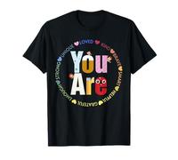 You are Smart Brave Strong Kind Loved Motivation Teacher T-Shirt