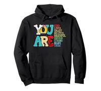 You Are SMART Positive Message Kindness Motivational apparel Pullover Hoodie