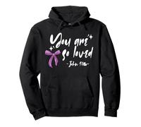 You Are So Loved John 3 16 Christian Verse Pullover Hoodie