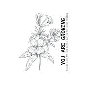 You Are Strong: An Empowering Adult Coloring Book for Stress & Anxiety Relief: Inspirational Quotes and Relaxing Line Art to Uplift Your Mind and Spirit