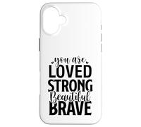 You are strong Christian men and women thankful grateful Case for iPhone 16 Plus