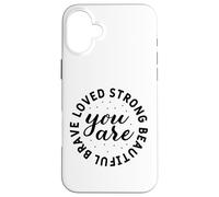 You are strong Christian men and women thankful grateful Case for iPhone 16 Plus