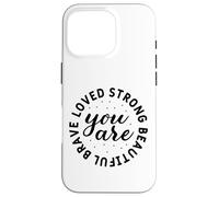 You are strong Christian men and women thankful grateful Case for iPhone 16 Pro
