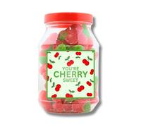 YOU ARE SUCH A CATCH - Swirly Fish Gummy Jelly Candy 400G | Fun & Assorted Chewy Sweets | Perfect Valentine's Day Gift (Pun Gift Valentines Cherry Jar 400g)