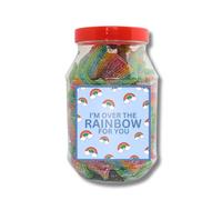 YOU ARE SUCH A CATCH - Swirly Fish Gummy Jelly Candy 400G | Fun & Assorted Chewy Sweets | Perfect Valentine's Day Gift (Pun Gift Valentines Rainbow Jar 400g)