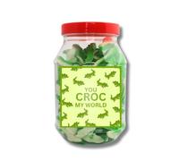 YOU ARE SUCH A CATCH - Swirly Fish Gummy Jelly Candy 400G | Fun & Assorted Chewy Sweets | Perfect Valentine's Day Gift (Pun Gift Valentines Crocodiles Jar 400g)