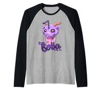 You are The Boba to My Tea - Baphomet Bubble Tea Boba Raglan Baseball Tee