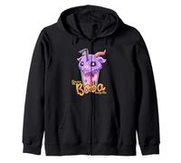 You Are The Boba To My Tea - Baphomet Bubble Tea Boba Tea Zip Hoodie