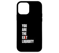 You Are The Exit Liquidity Crypto Meme Funny Trading Humor Case for iPhone 12 mini