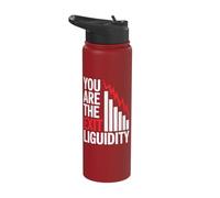 You are The Exit Liquidity Stainless Steel Insulated Water Bottle