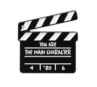 You Are The Main Character Clapper Film Pin Badge