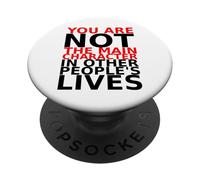 You are the main character. Motivation Quote PopSockets Adhesive PopGrip