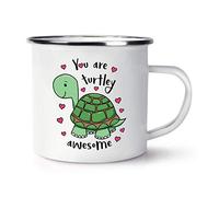 You are Turtley Awesome Retro Enamel Mug Cup
