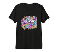You are Unstoppable Abstract Motivational Quote - S35 Premium T-Shirt