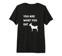 You are What You Eat Funny Goat Premium T-Shirt