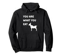You Are What You Eat Funny GOAT Pullover Hoodie