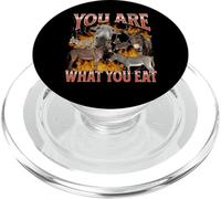 You Are What You Eat Funny Offensive Donkey Meme Bootleg PopSockets PopGrip for MagSafe