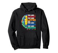 You Are Worthy You Are Loved You Matter Pullover Hoodie