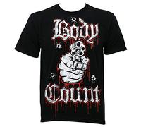 YOU Authentic Body Count Band Talk Sh*t, Get Shot T-Shirt M-3XL New Black