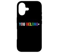 You Belong Gay Pride LGBT Support And Respect Transgender Case for iPhone 17